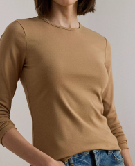 Женский лонгслив Lauren Ralph Lauren 1160564940 (Бежевый XS)