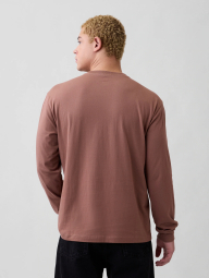 Базовий лонгслів GAP 1160656274 (Коричневий XXL)