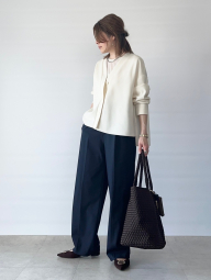 Полупрозрачный лонгслив UNIQLO 1161513304 (Молочный L)