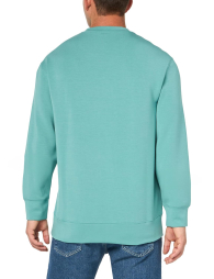 Лонгслив Armani Exchange с принтом 1161619242 (Бирюзовый L)