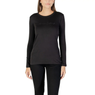 Чоловічий лонгслів Armani Exchange з вишивкою 1162780134 (Чорний L)