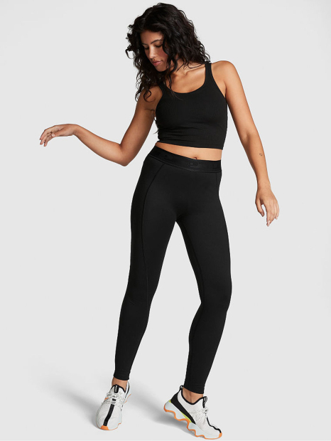 Леггинсы спортивные Ultimate от Victoria's Secret Pink 1159840297 (Черный M)
