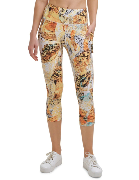 Легінси з високою посадкою Calvin Klein лосини укорочені 1159851543 (Різні кольори XXL)