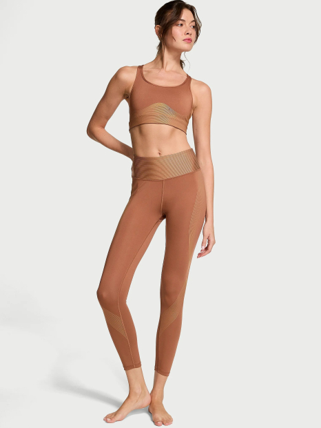 Спортивные лосины Victoria's Secret Sport леггинсы 1159856331 (Коричневый XL)