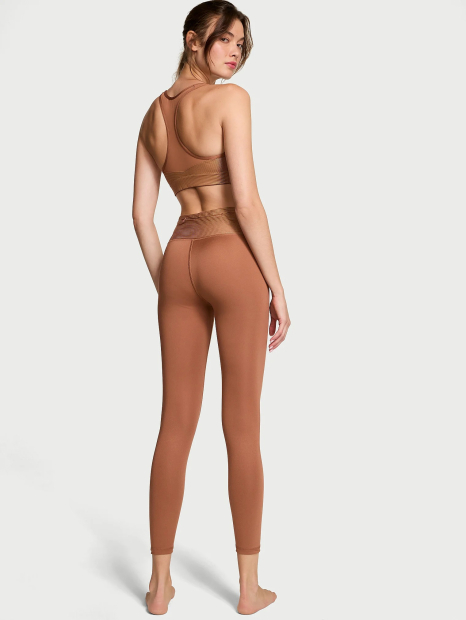 Спортивные лосины Victoria's Secret Sport леггинсы 1159856331 (Коричневый XL)
