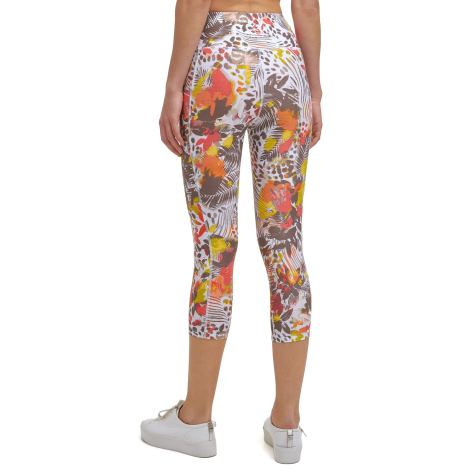 Леггинсы с высокой посадкой Calvin Klein лосины укороченные 1159857708 (Разные цвета XXL)