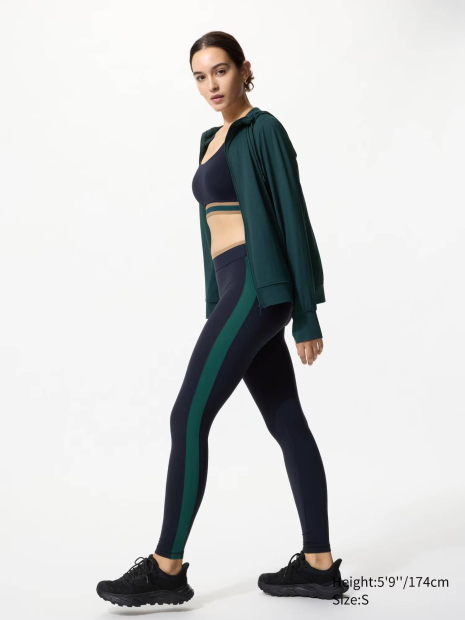Жіночі легінси Ultra Stretch Active Uniqlo лосини 1159865519 (Синій S)