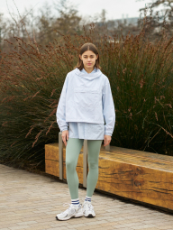 Женские леггинсы Uniqlo лосины с технологией AIRism 1159838689 (Зеленый M)