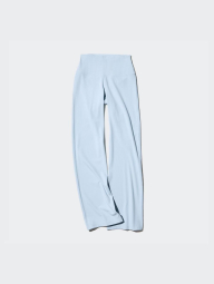 Мягкие расклешенные леггинсы Uniqlo лосины 1159841668 (Голубой M)