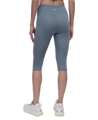 Женские укороченные леггинсы DKNY лосины с карманами 1159842198 (Серый S)