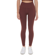 Леггинсы с высокой посадкой Calvin Klein лосины в рубчик 1159842724 (Коричневый M)