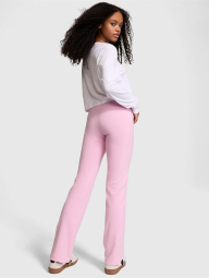 Спортивные лосины Victoria's Secret Pink леггинсы прямые 1159843679 (Розовый XL)