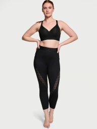 Спортивные лосины Victoria's Secret леггинсы 1159848747 (Черный S)