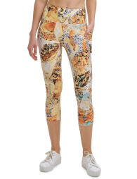 Леггинсы с высокой посадкой Calvin Klein лосины укороченные 1159851543 (Разные цвета XXL)