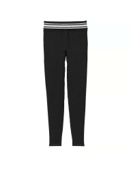 Спортивные бесшовные лосины Victoria's Secret Pink леггинсы 1159855558 (Черный M)