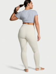 Леггинсы на флисе Victoria's Secret VSX со штрипками 1159859257 (Молочный XS)