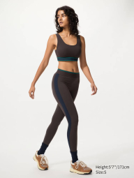 Женские леггинсы Ultra Stretch Active Uniqlo лосины 1159864915 (Коричневый M)