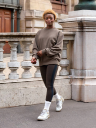 Женские леггинсы Ultra Stretch Active Uniqlo лосины 1159864915 (Коричневый M)