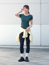 Жіночі легінси Ultra Stretch Active Uniqlo лосини 1159865519 (Синій S)