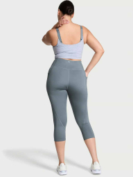 Спортивные леггинсы-капри Victoria's Secret VSX с карманами 1161191902 (Серый XS)