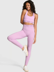 Лосины спортивные Victoria's Secret Pink леггинсы 1162060069 (Сиреневый L)