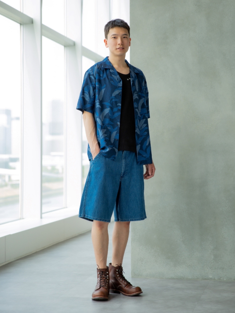 Майка у рубчик Uniqlo з вишивкою 1159844128 (Чорний M)