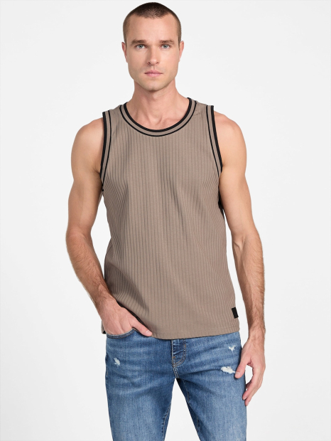 Мужская майка GUESS 1159849620 (Коричневый L)