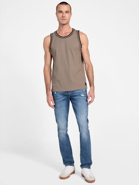 Мужская майка GUESS 1159849620 (Коричневый L)