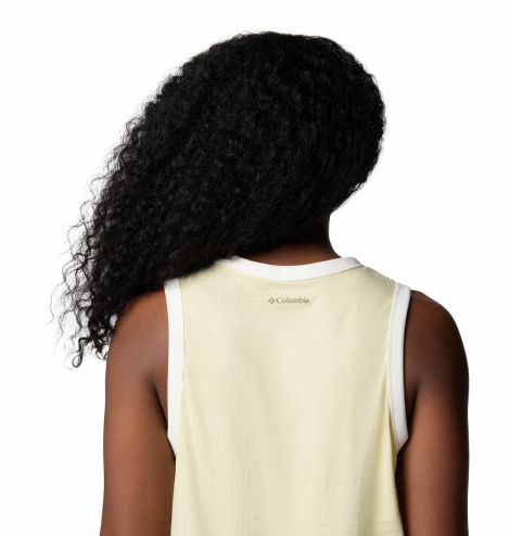 Женская майка Columbia с принтом 1159852076 (Желтый M)