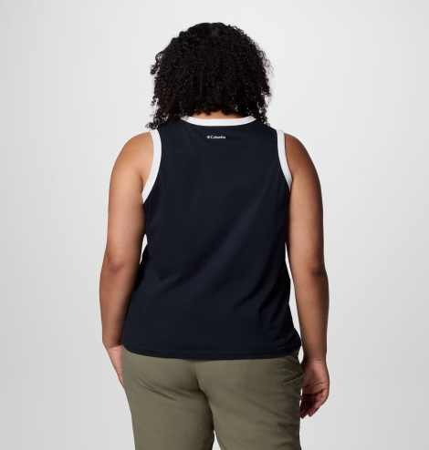 Женская майка Columbia с принтом 1159852254 (Черный L)