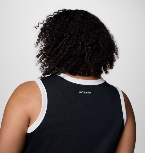 Женская майка Columbia с принтом 1159852254 (Черный L)