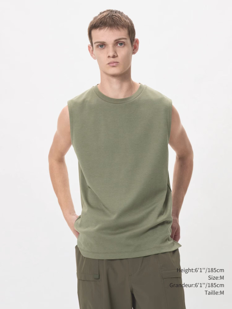 Майка AIRism Uniqlo 1159856924 (Зеленый 3XL)