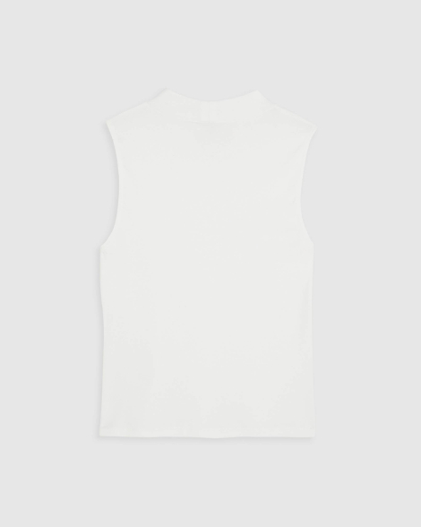 Майка жіноча Levi's з коміром 1159857583 (Білий M)