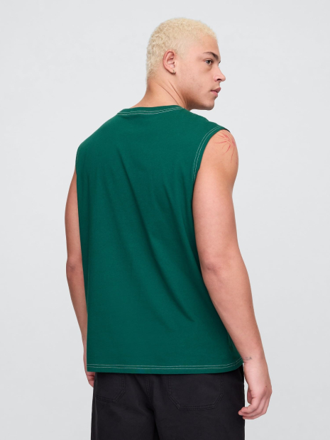 Майка мужская GAP 1159861803 (Зеленый XXL)