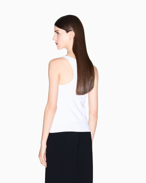 Женская майка Armani Exchange 1159865512 (Белый XL)