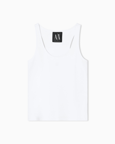 Женская майка Armani Exchange 1159865512 (Белый XL)