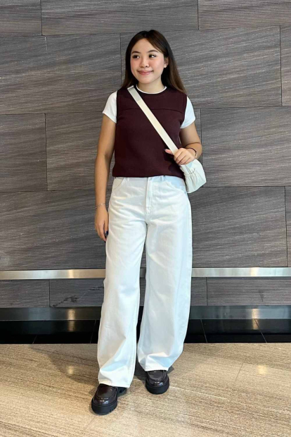 Майка жіноча Uniqlo 1160737847 (Бордовий M)