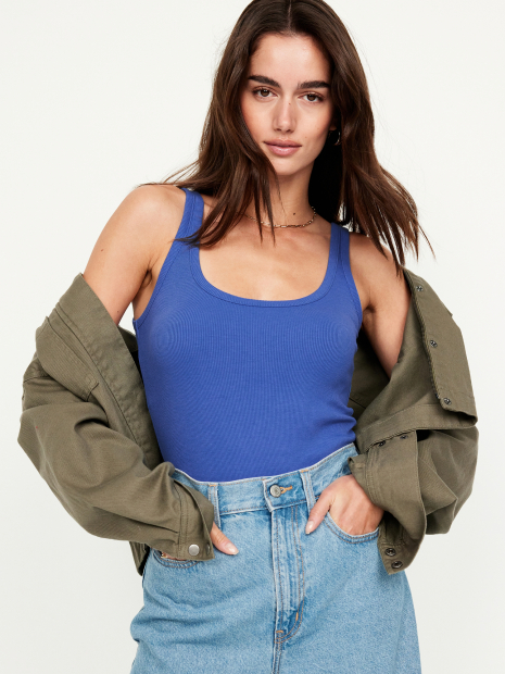 Женская майка Old Navy 1162035484 (Синий L)