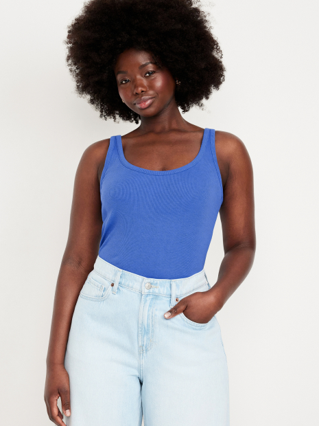 Женская майка Old Navy 1162035484 (Синий L)