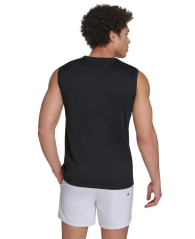 Мужская майка-рашгард Calvin Klein с защитой от солнца UPF 40+ 1159841148 (Черный S)
