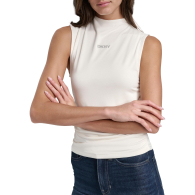Женская майка DKNY с логотипом 1159842878 (Молочный S)
