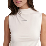 Женская майка DKNY с логотипом 1159842878 (Молочный S)