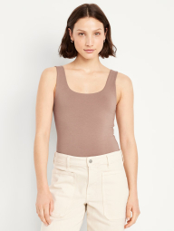 Женская майка Old Navy 1159844112 (Коричневый S)