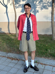 Майка в рубчик Uniqlo з вишивкою 1159844125 (Білий S)