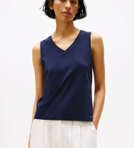 Женская майка Tommy Hilfiger 1159845753 (Синий S)