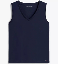 Женская майка Tommy Hilfiger 1159845753 (Синий S)