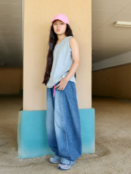 Майка Uniqlo з вишивкою 1159846826 (Сірий S)