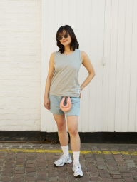 Майка Uniqlo з вишивкою 1159846826 (Сірий S)