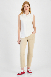 Женская майка-поло Tommy Hilfiger 1159847634 (Белый S)