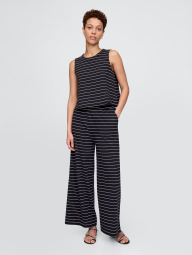 Женская укороченная майка GAP 1159847967 (Черный L)